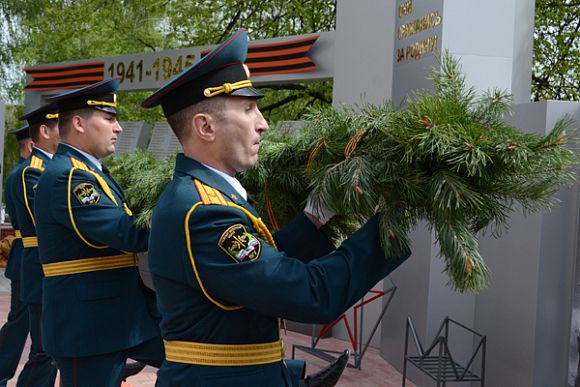 В ПГУ открыли памятный мемориал в честь 70-летия Победы