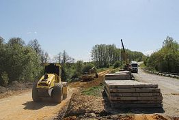 В Пензенской области началась реконструкция моста через реку Тумалейка