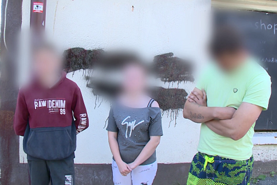Трех пензенцев задержали за граффити с рекламой наркомагазина
