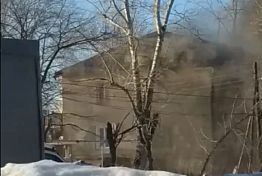 В Пензе дом на ул. Индустриальной тушили 20 пожарных