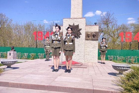 В Каменке торжественно открыли «Вахту памяти»