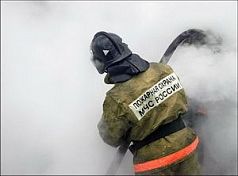 В Пензе в здании компрессорного завода произошел пожар
