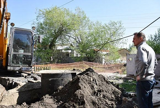 На ул. Кривозерье в Пензе завершается строительство ливневой канализации