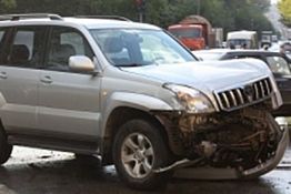 Под Пензой столкнулись Toyota Prado и Toyota RAV 4, есть пострадавшие