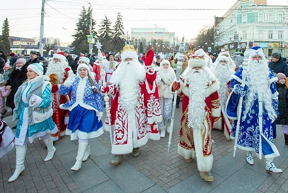 В Пензе пройдет шествие Дедов Морозов и Снегурочек