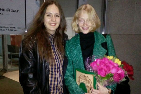 Светлана Ходченкова похвасталась подарком пензенских поклонников