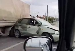 Соцсети: в Пензе крупное ДТП перекрыло въезд в Терновку