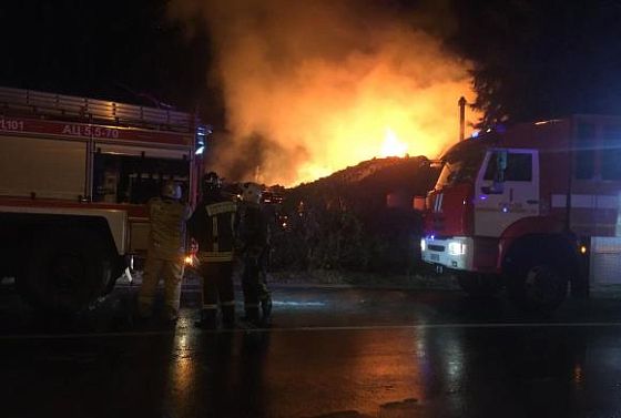 Очевидец рассказал о пожаре в пензенском ресторане «Засека»