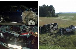 В Пензенской области в кювет вылетели Land Cruiser, Renault Logan, ВАЗ-2110 и «14-я» В Пензенской области в кювет вылетели Land Cruiser, Renault Logan, ВАЗ-2110 и «14-я»
