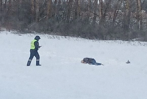 Фото vk.com/news_pnz Очевидец сообщил о замерзшем под Нижним Ломовом человеке
