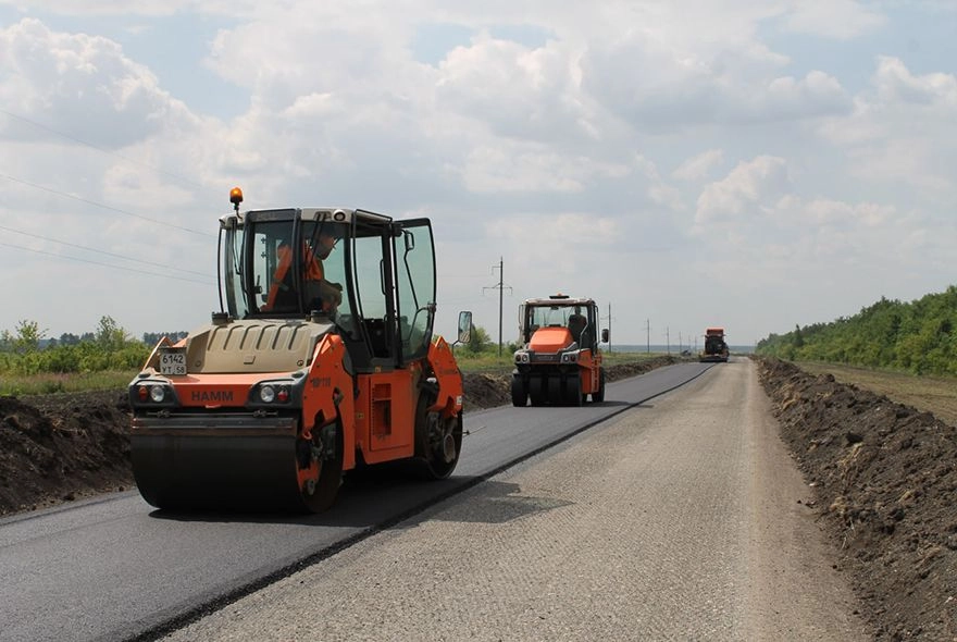 В Башмаковском районе ремонтируют участок опорной сети дорог