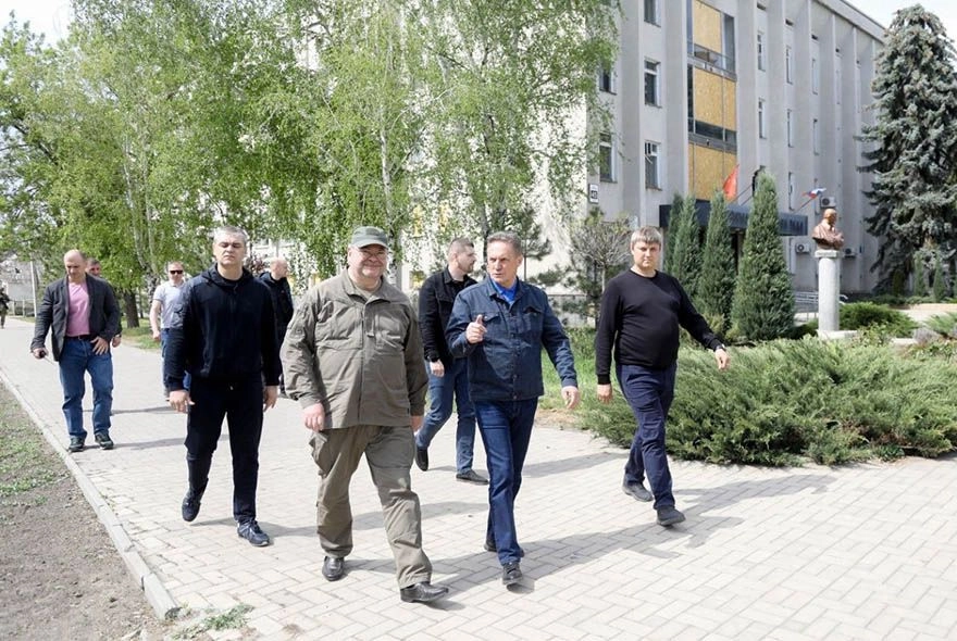 Пензенцы капитально отремонтировали 38 объектов в Запорожской области