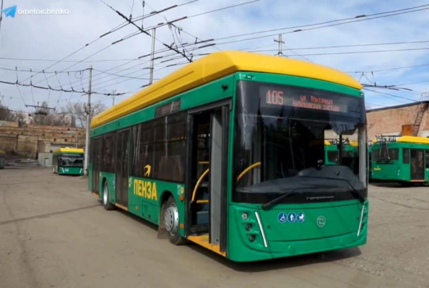 В Пензу поступило 90 новых троллейбусов