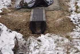 В Кривозерье достраивают ливневую канализацию