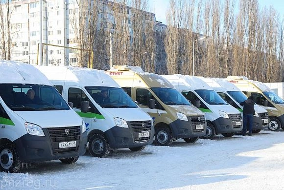 В Пензенскую область доставили 9 передвижных медицинских комплексов