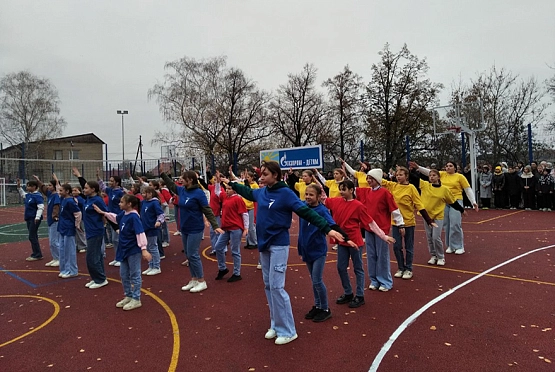 В школе №2 Белинского открыли спортивную площадку