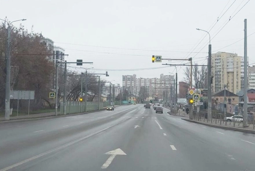 В Пензе на Терновского установили новый светофор