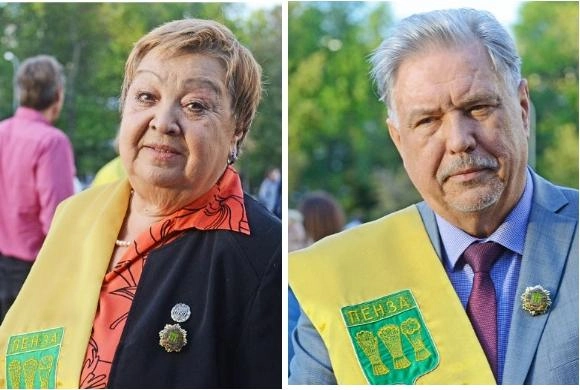 Фото В. Гришин Татьяна Васильева и Сергей Рыбалкин стали Почетными гражданами Пензы