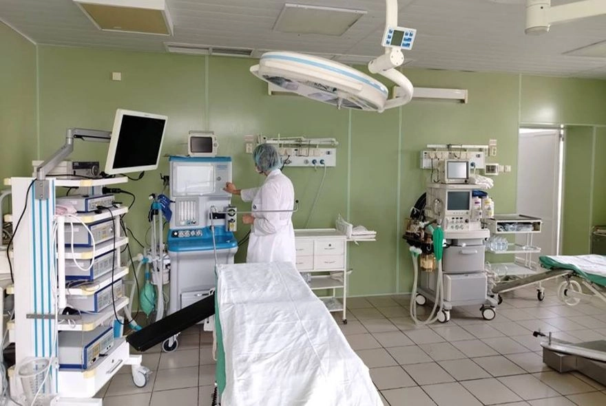 В больнице Бурденко установили аппараты для ингаляционного наркоза последнего поколения