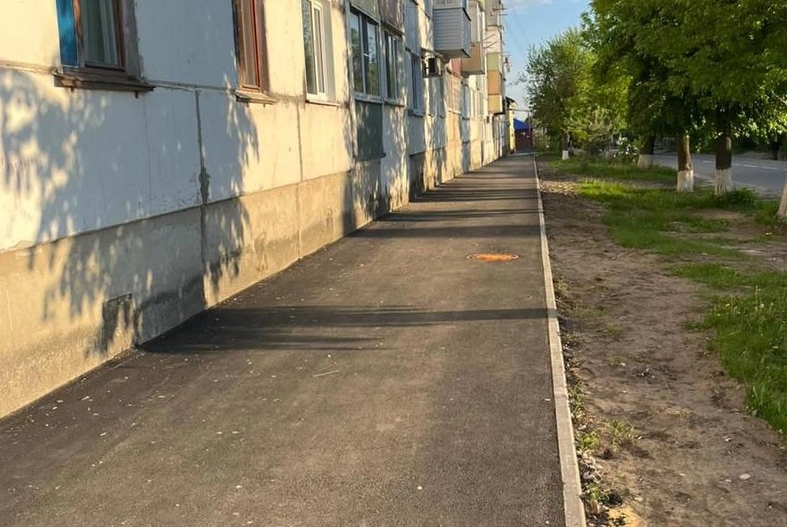 В Сердобске отремонтировали пешеходные зоны на нескольких улицах