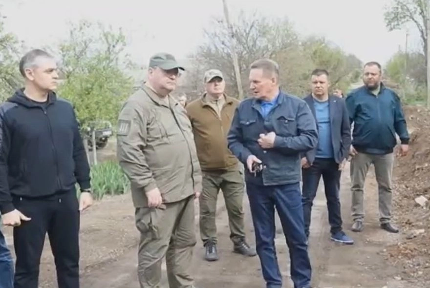 Олег Мельниченко посетил Запорожкую область