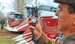 Фото|| В Белинском районе прошел областной конкурс среди комбайнеров