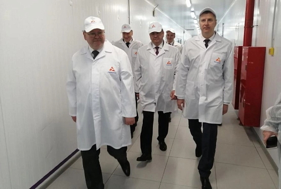 Белорусская делегация побывала на предприятии по переработке индейки в Пензенской области