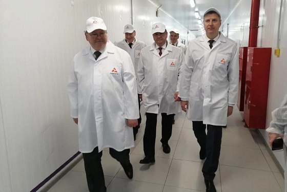 Белорусская делегация побывала на предприятии по переработке индейки в Пензенской области