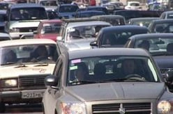 Жители ГПЗ-24 оказались «замурованными» в автомобильной пробке