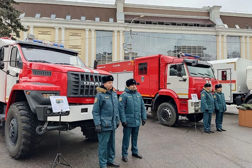 В Пензу пришла новая техника для нужд МЧС