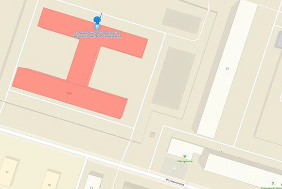 Фото 2gis.ru/penza В Пензе 12 октября из школы эвакуировали 130 детей