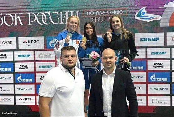Ирина Кривоногова из Пензы завоевала «серебро» Кубка России по плаванию