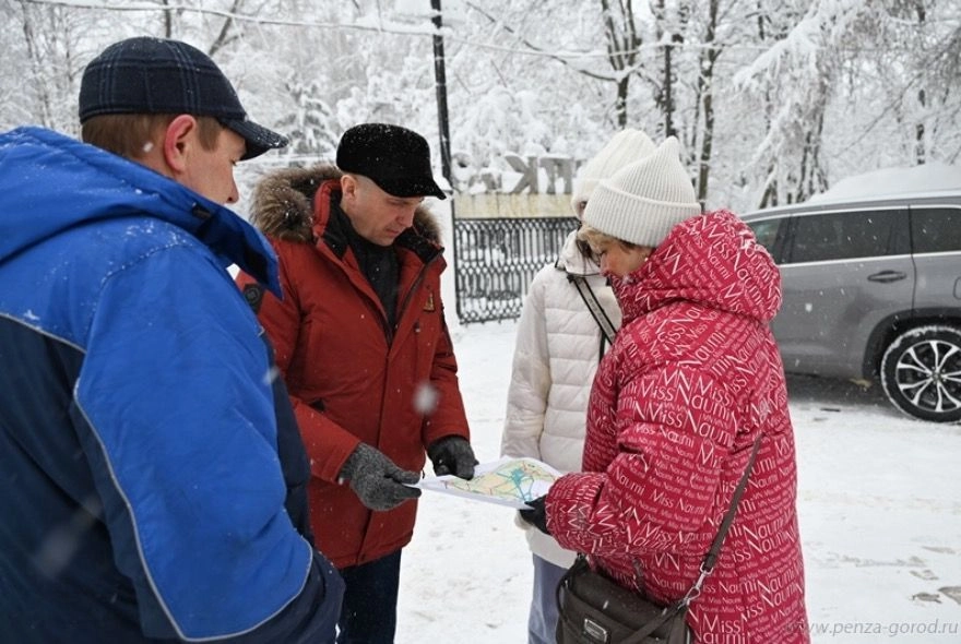 В парке Белинского обновят входную арку и обустроят детскую площадку