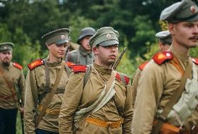 «Марсово поле» и реконструкция боя Первой мировой войны — 2023: фотоотчет