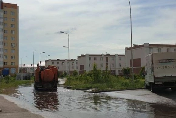 Фото penza-gorod.ru В Пензе с улиц откачали 300 кубометров воды