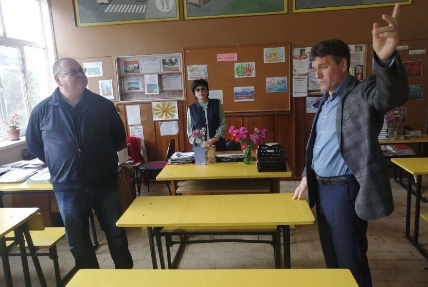 Олег Мельниченко совершил рабочий визит в Спасский район