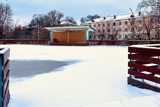 В пензенском парке «Комсомольский» зальют каток