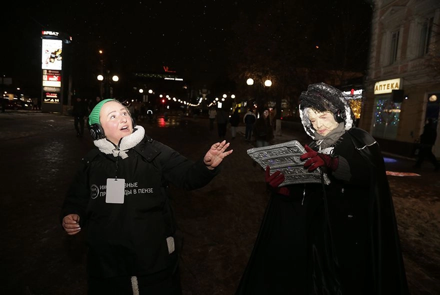 В Пензе представили новый иммерсивный променад «Во сне Купчихи»