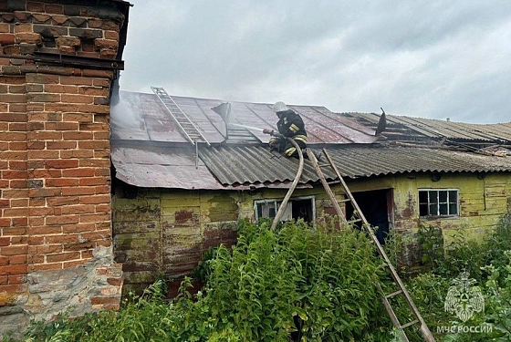 В Мокшанском районе на пожаре погиб мужчина