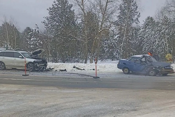 Появились фото с места ДТП в Городищенском районе
