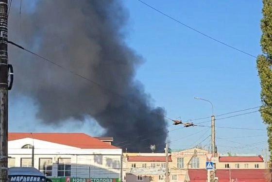 Пензенцы сообщают о крупном пожаре в районе КПД