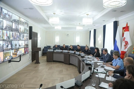 В Пензенской области обсудили дорожную безопасность детей в каникулы