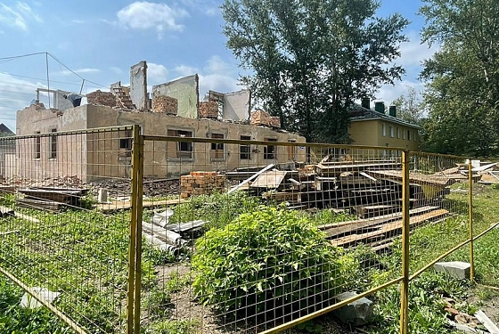 В Пензе на нескольких улицах сносят аварийные дома