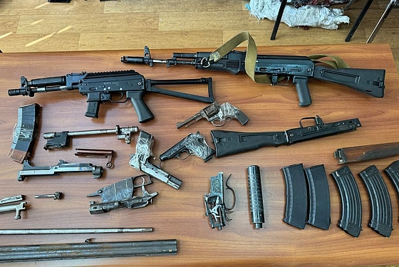 В Пензе подпольный оружейник переделал в боевой охолощенный пистолет-пулемет