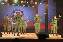 Иностранные курсанты Пензенского артиллерийского института спели «Катюшу»