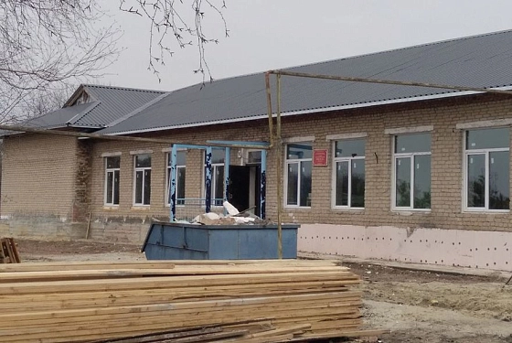 В двух школах Башмаковского района проводят капремонт