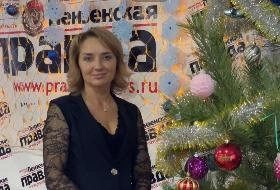 Елена Корчагина поздравляет пензенцев с Новым годом