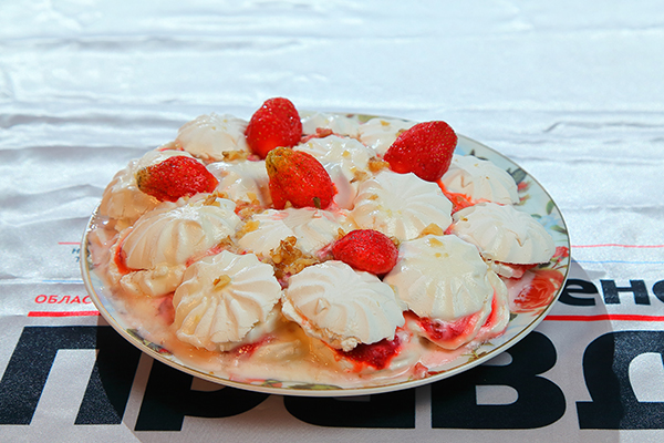 Десерт из зефира