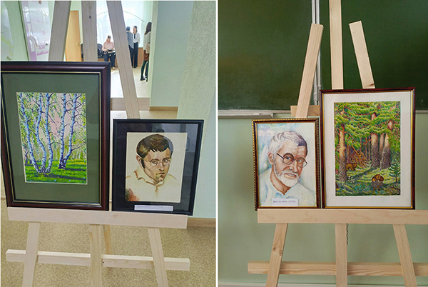 Геннадий Горланов помимо литературы увлекается живописью