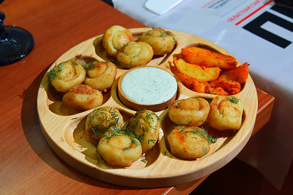 Грибочки из картошки